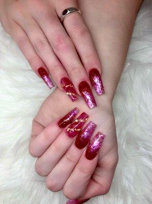 ombre nails