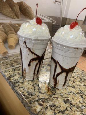 Milkshake oreo delicioso!