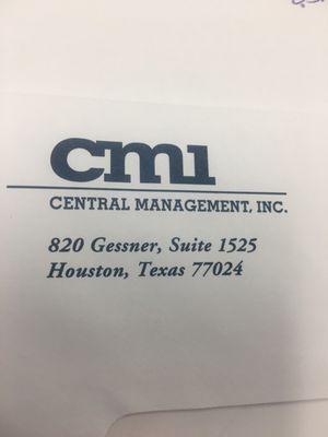 CMI ADDRESS