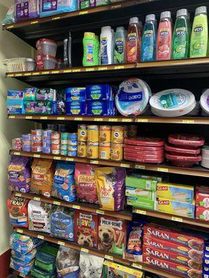 soap and pet food