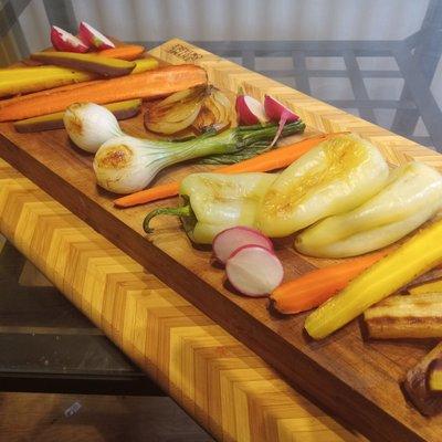 Here are a few of the Vegetables that chef Kevin was preparing