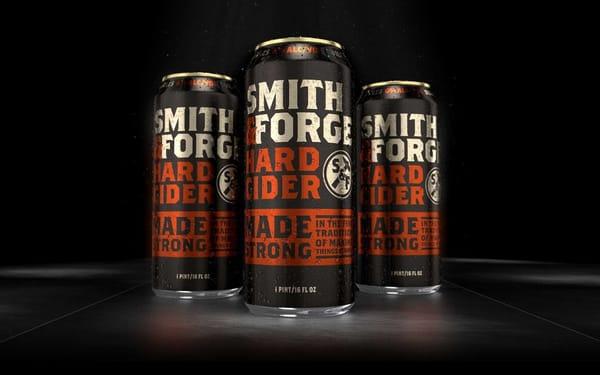 Packaging design for Smith & Forge Hard Cider