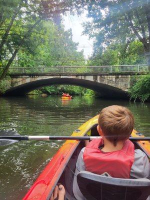 One of several bridges