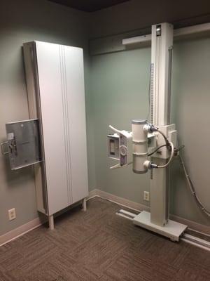 State of the art digital x-ray suite