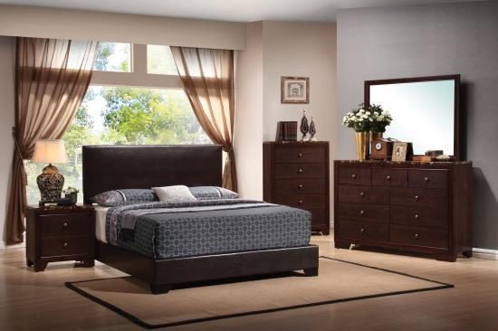 $729 Bed set 4pcs Dresser mirror nightstand queen bed