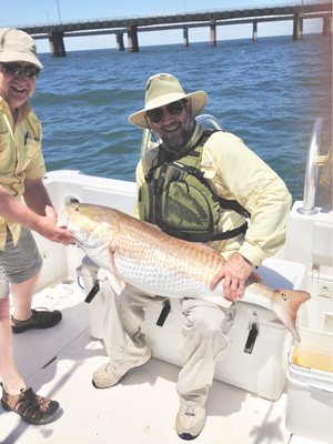 Kevin with another Red Drum