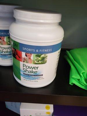 Sports and fitness power shakes! Berry flavor