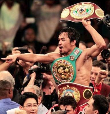 Manny Pacquiao wins again!