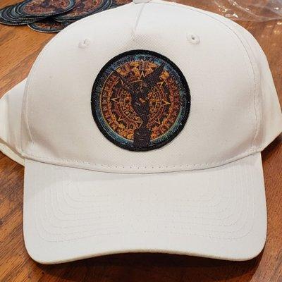 We can also sew the patches on your hat or anywhere.