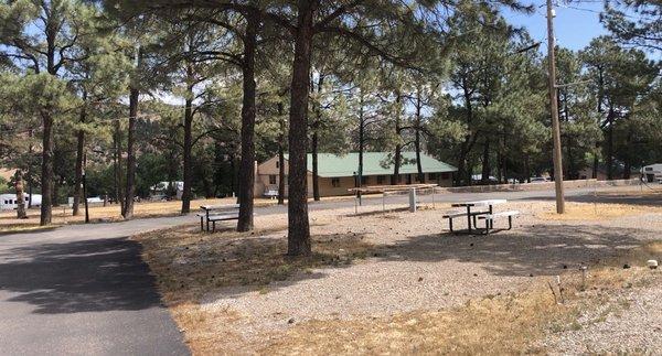 Pavilion for campers, family reunions, and large groups