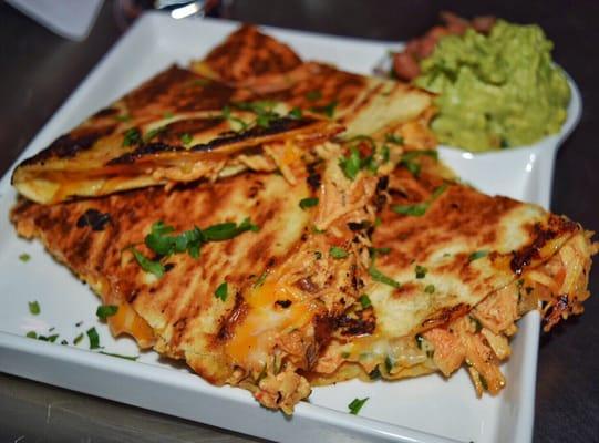 Chicken quesadilla are out of this world !