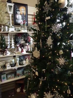 Holiday Display At Randolph Hometown Pharmacy