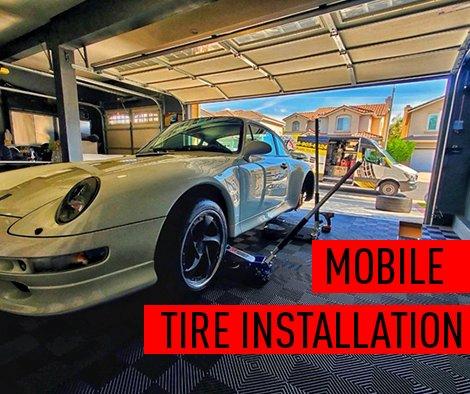 Mobile Tire Installation