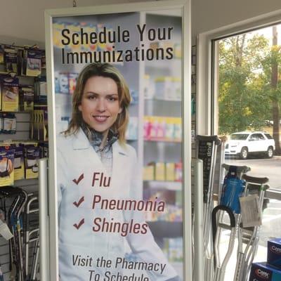 Immunizations provided at Cape Fear Pharmacy.
Walk-Ins Welcome!