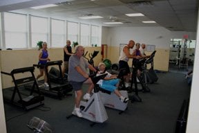 Cardio Room at EBACC Fitness Center