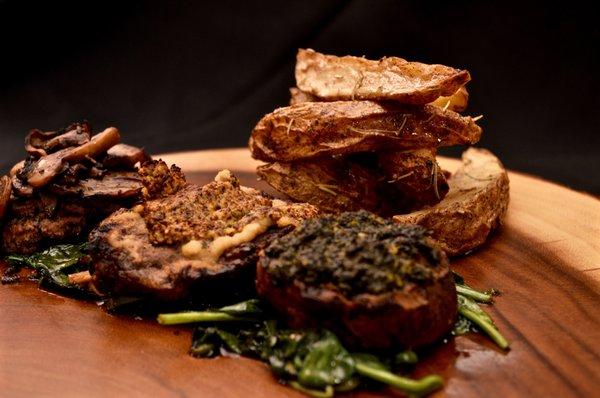 Trio of Steak Medallions