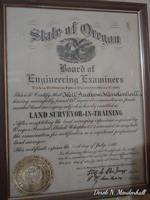 State Of Oregon Land Surveying