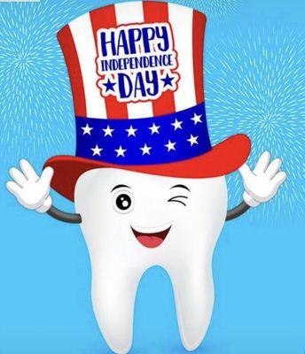 Happy 4th of July weekend, enjoy and stay safe 
Dr. Salman and staff