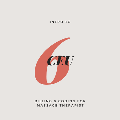 CEU class for Massage Therapist