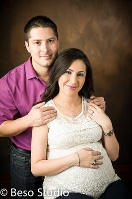 Carolina and Nick waiting for Princess Andrea. Photos by Beso Studio (832) 215-7550.