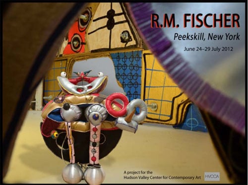 poster for the upcoming R.M. Fischer exhibit