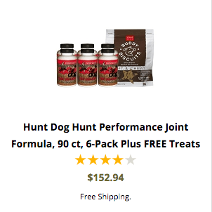 Hunt Dog Hunt Performance Joint Formula (90ct) 6-Pack Plus FREE Treats Get Yours for $152.94 by Visiting http://www.zoomdogsu...