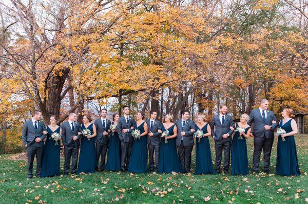 Our bridal party looks so great! Photo by Katie Webb.