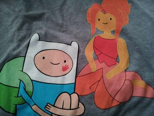 Finn and Flame Princess.