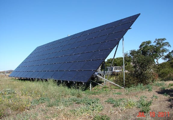 Solar panels to provide power...