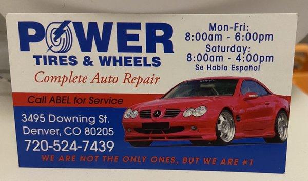 Power Tires & Wheels