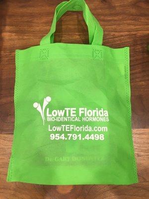 Come by the office and pick up your FREE LowTE Florida Goody Bag!