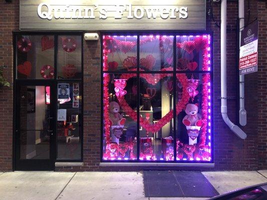 Decorated for Valentine's Day!