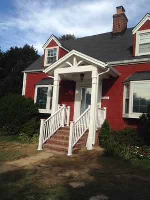 New front entry porch