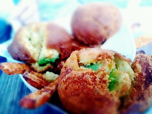 fried avocado.