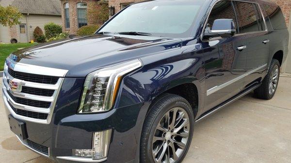 Diamond Plate Ceramic Coating on Cadillac Escalade