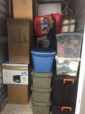 My nice and neat storage unit