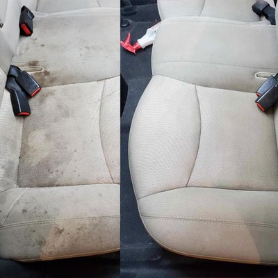 Before and after Bench seat