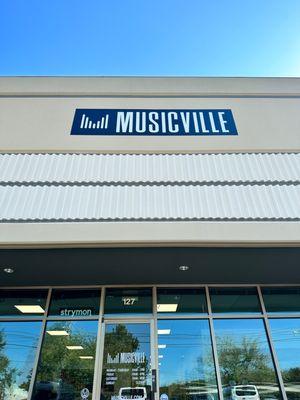 Music Store Exterior