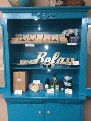 Product cabinet...