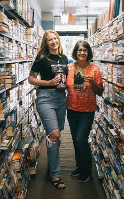 Beverly with her niece and social media manager/marketing director, Paige.