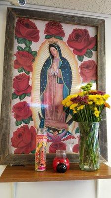 Our Lady of Guadalupe shrine.