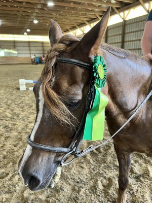 Each Friday after camp, they have a show to allow riders to show off what they learned.