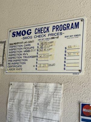 A1 Smog Test