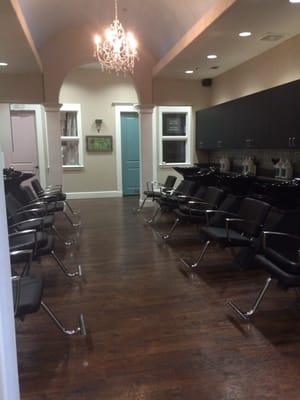 Inside of the salon!