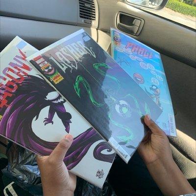 Grabbed a few comics for my son