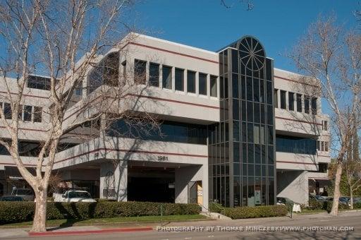 Our building as you drive up.  Just 3 blocks from 24/680 interchange and BART, on Ygnacio Valley Road and North Broadway.