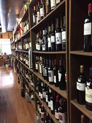 Nice selection of wines