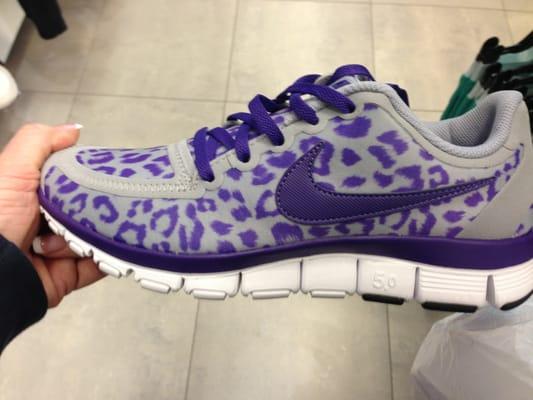 Purple leopard Nike Free 3 5.0's ... the BOMB!