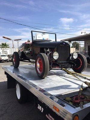 Antique/Custom car towing and transport