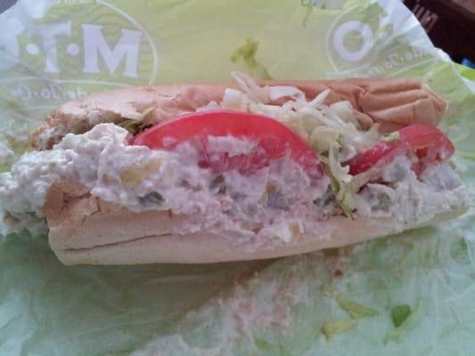 Chicken salad sub - delish!